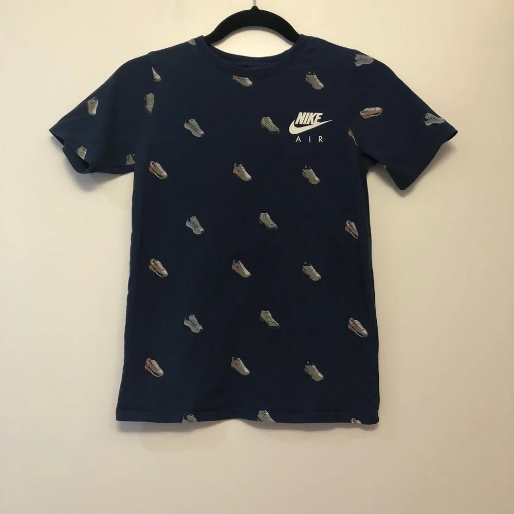 Nike Air Blue Shoe Graphic‎ T-Shirt